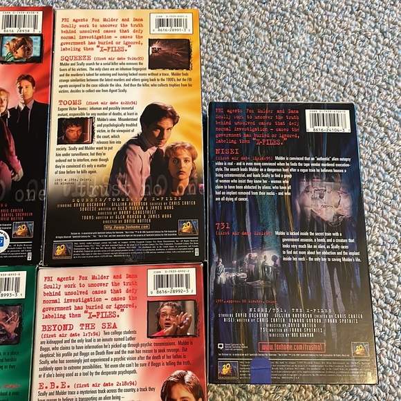 The X-Files, 6 VHS tapes - Picture 7 of 8